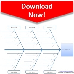 fishbone diagram template download